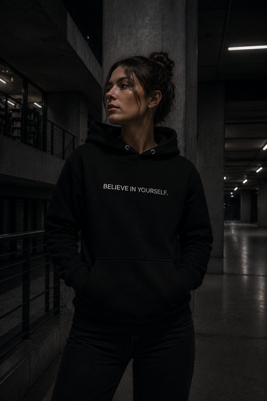 Believe in Yourself | Hoodie | Bestickt
