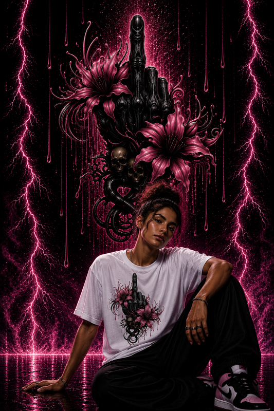 Mittelfinger | Blossom | Shirt