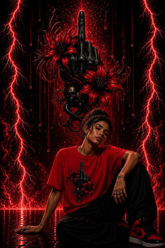 Mittelfinger | Crimson | Shirt