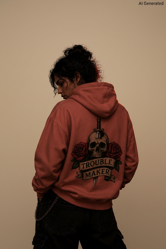 Trouble Maker Totenkopf | Hoodie