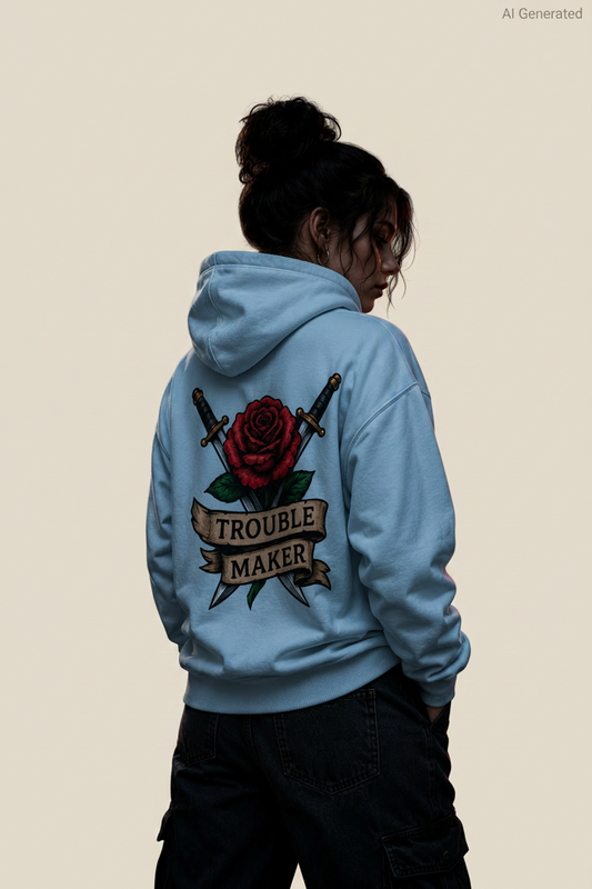 Trouble Maker Rose | Hoodie
