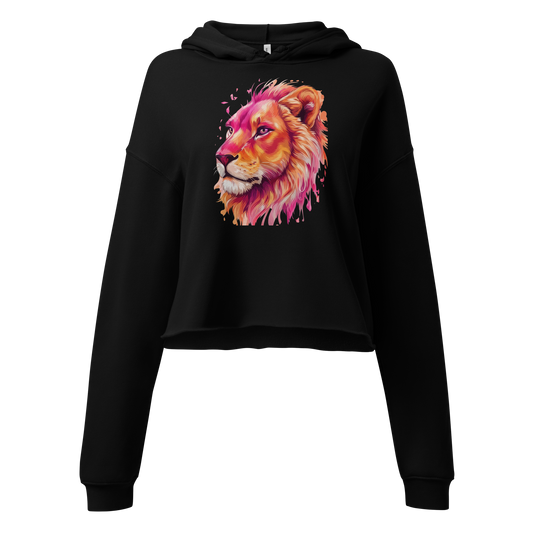 Löwenkopf | Crop-Hoodie