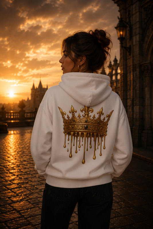 Goldene Krone | Oversized Hoodie