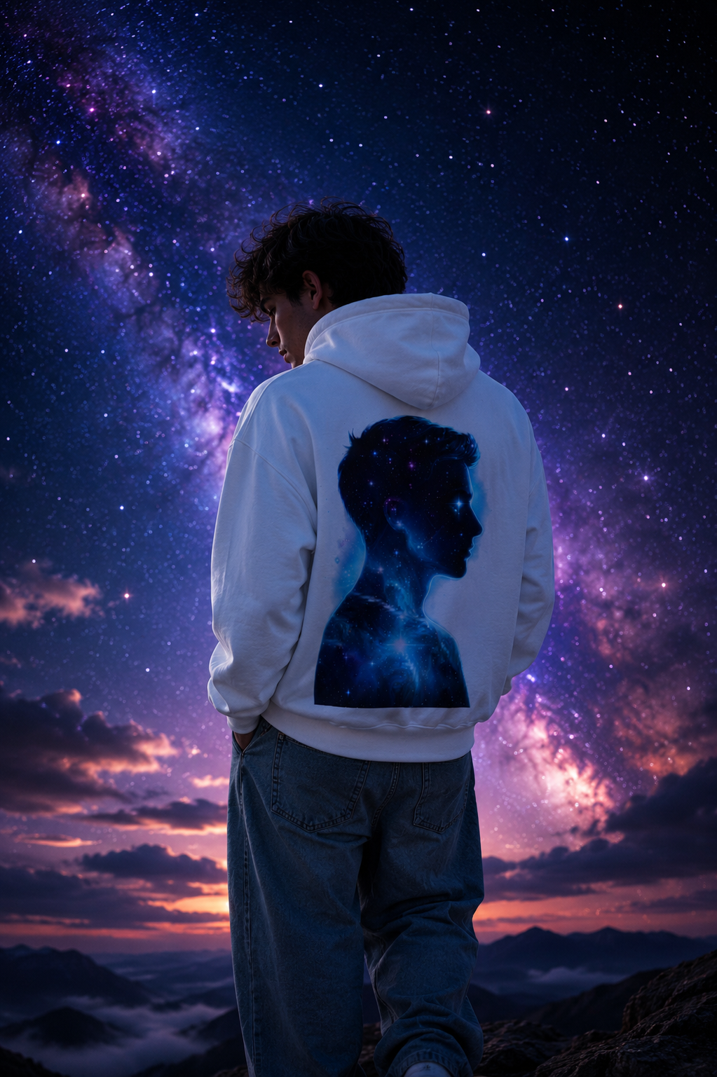 Galaxy Mann | Oversized Hoodie