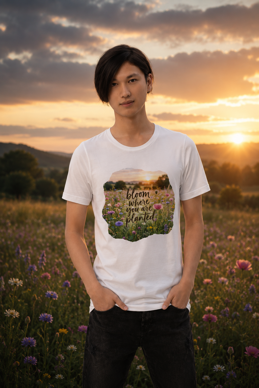 Bloom where you are planted | Shirt