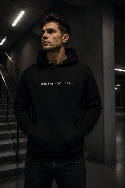 Believe in Yourself | Hoodie | Bestickt