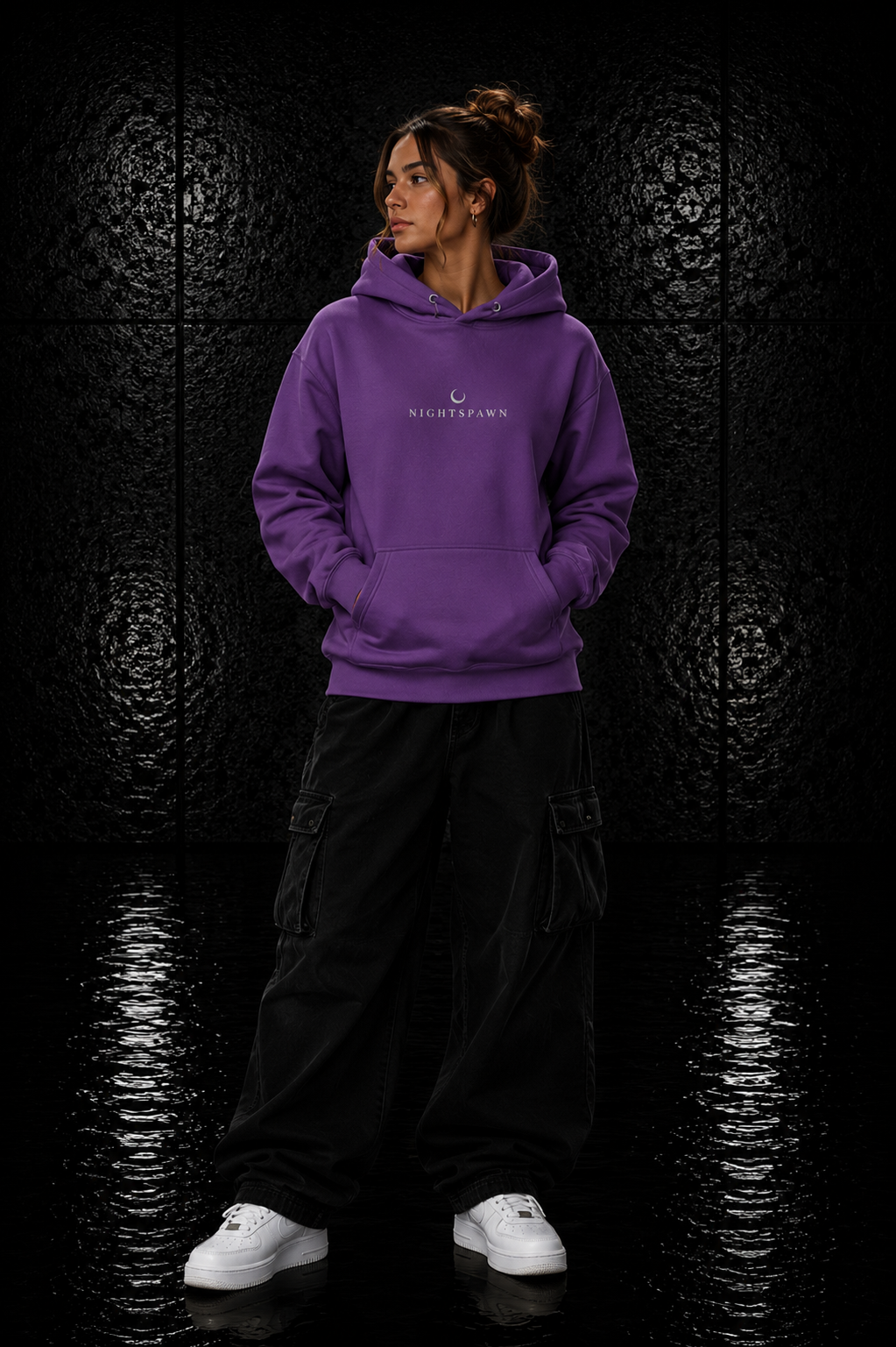 Nightspawn | Bestickt | Hoodie