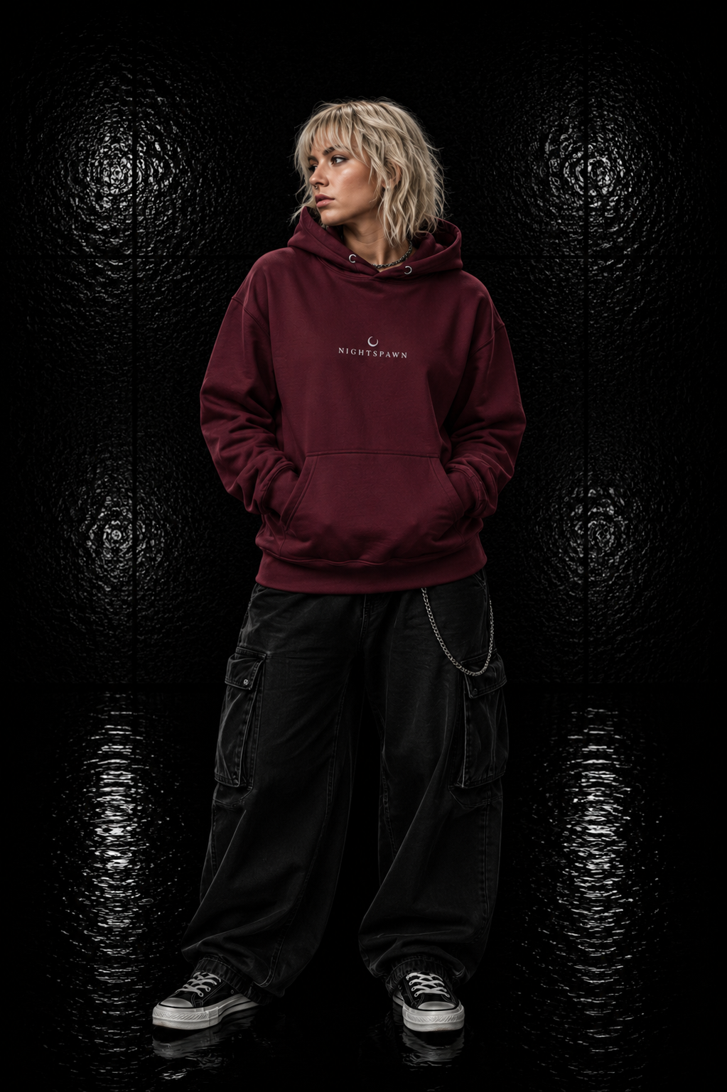Nightspawn | Bestickt | Hoodie