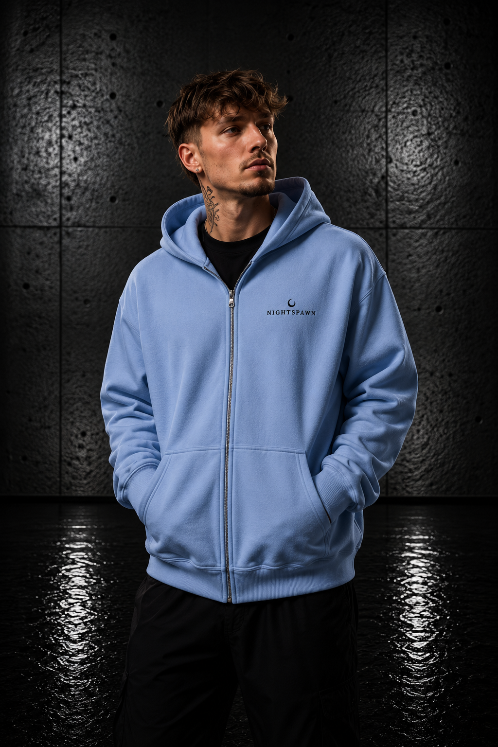 Nightspawn | Bestickt | Strickjacke