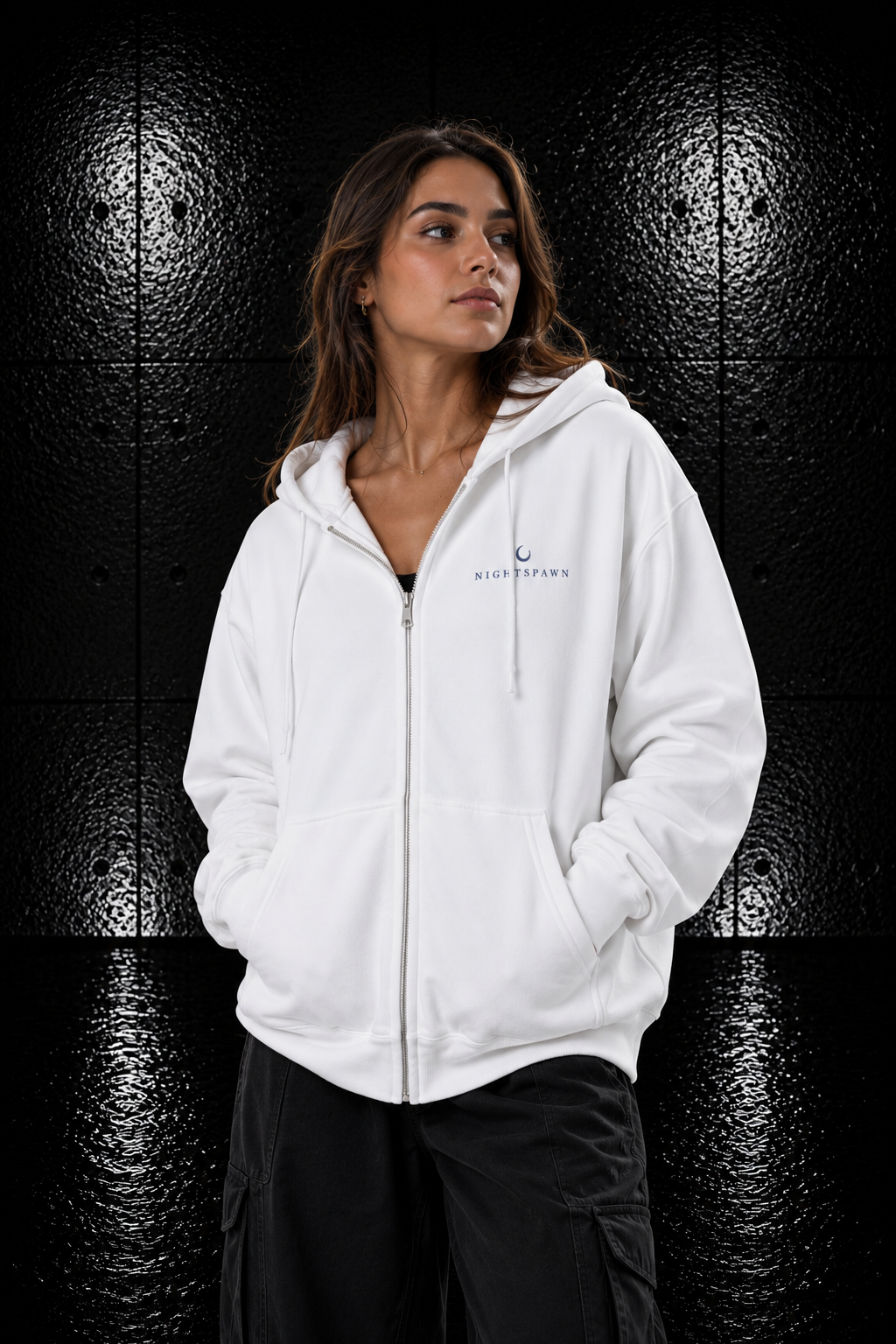 Nightspawn | Bestickt | Strickjacke