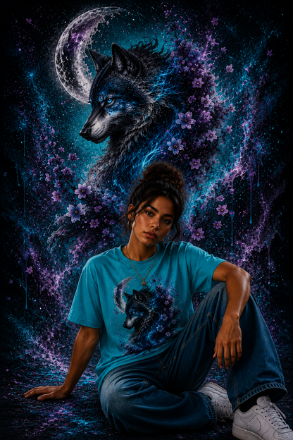 Moonbound Spirit | Purple Blue | Shirt