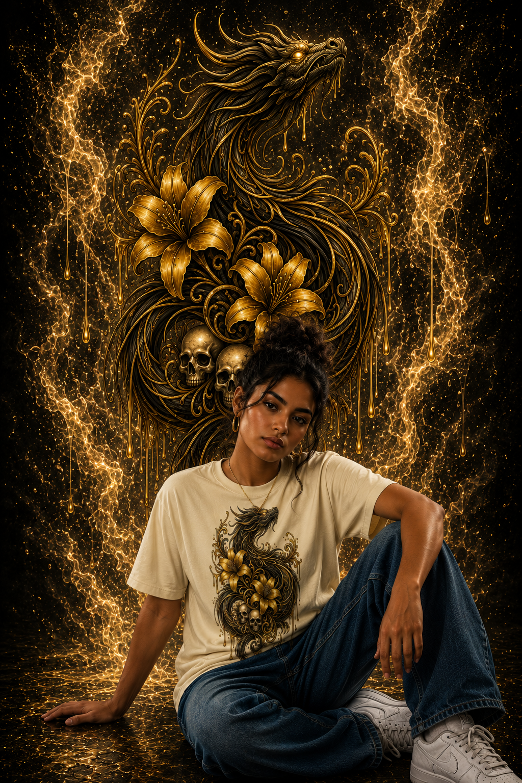 Wraith Dragon | Golden Form | Shirt