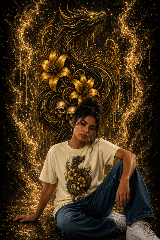 Wraith Dragon | Golden Form | Shirt