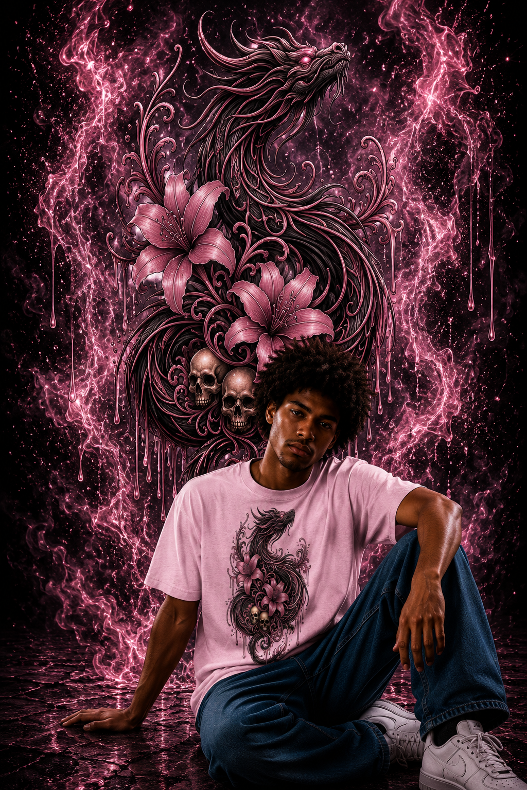 Wraith Dragon | Blossom Form | Shirt