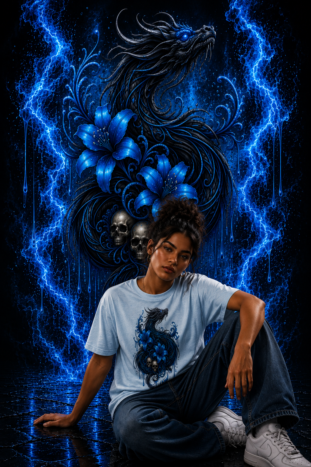 Wraith Dragon | Azure Form | Shirt