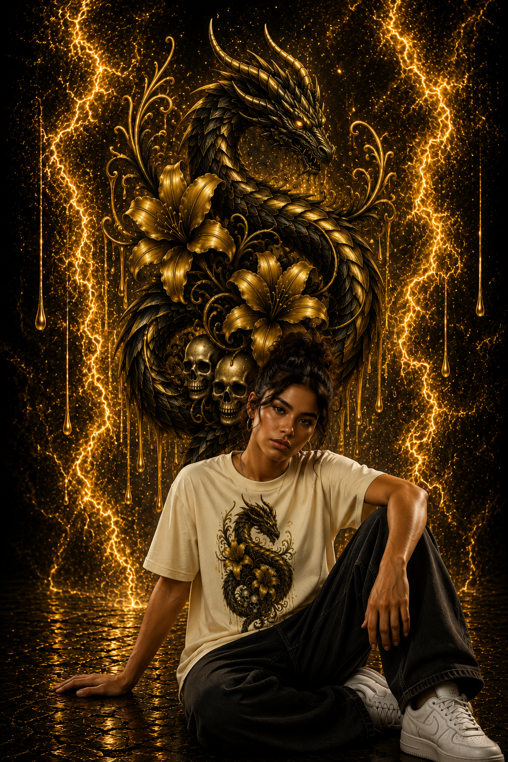 Warlord Dragon | Golden Form | Shirt