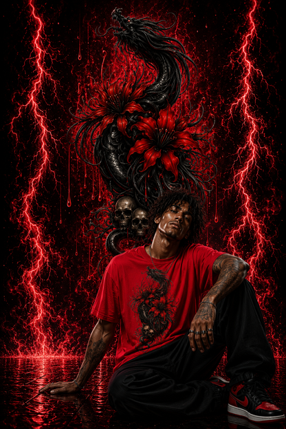 Veil Dragon | Crimson Form | Shirt