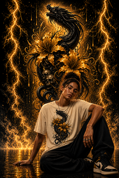Veil Dragon | Golden Form | Shirt