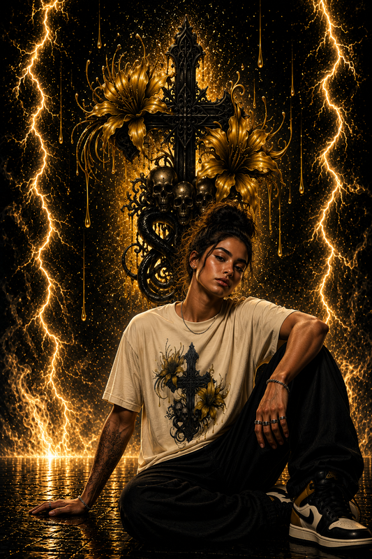 Sanctum Cross | Golden | Shirt