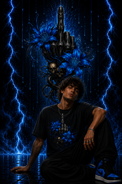 Mittelfinger | Azure | Shirt