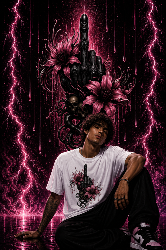 Mittelfinger | Blossom | Shirt