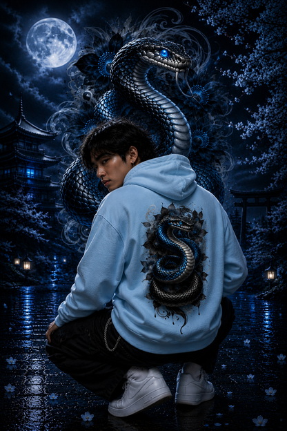 Glacier Serpent | Hoodie