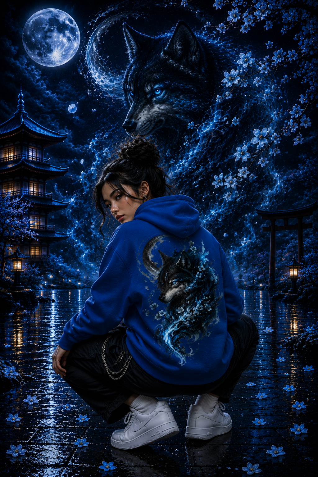 Moonbound Spirit | Glacier | Hoodie