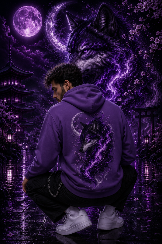 Moonbound Spirit | Amethyst | Hoodie