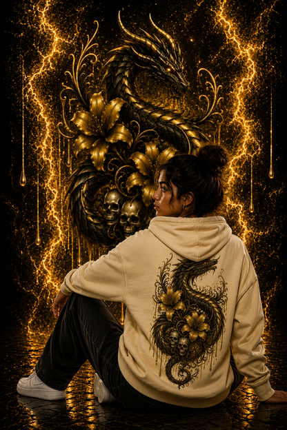 Wraith Dragon - Golden Form | Hoodie