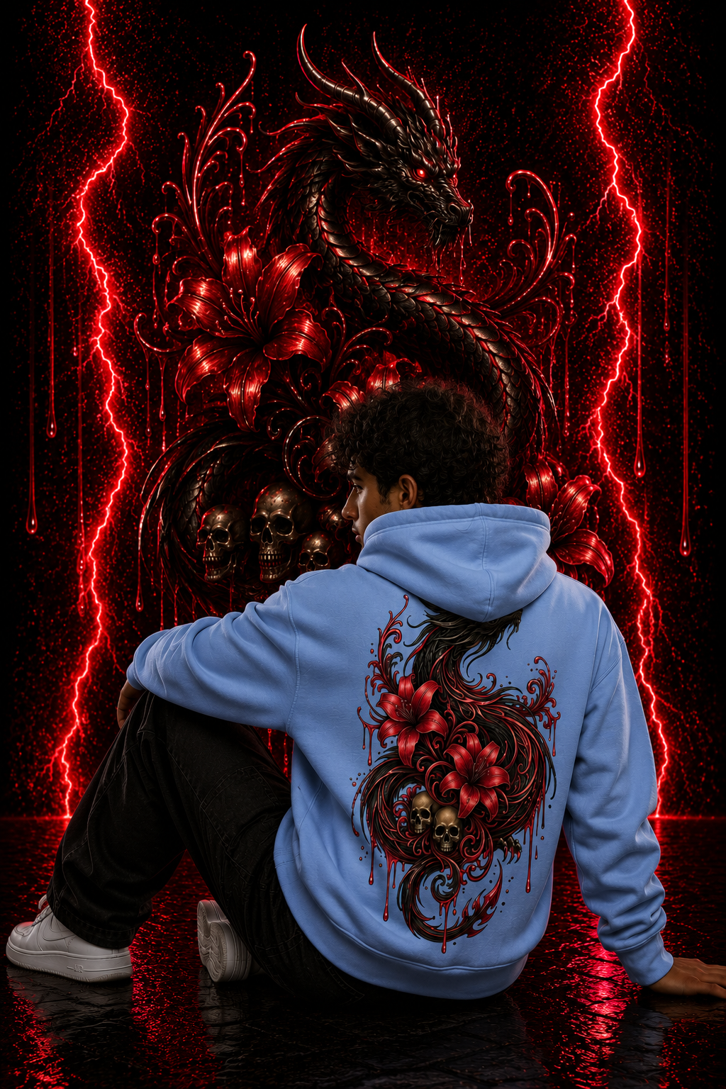 Wraith Dragon - Crimson Form | Hoodie
