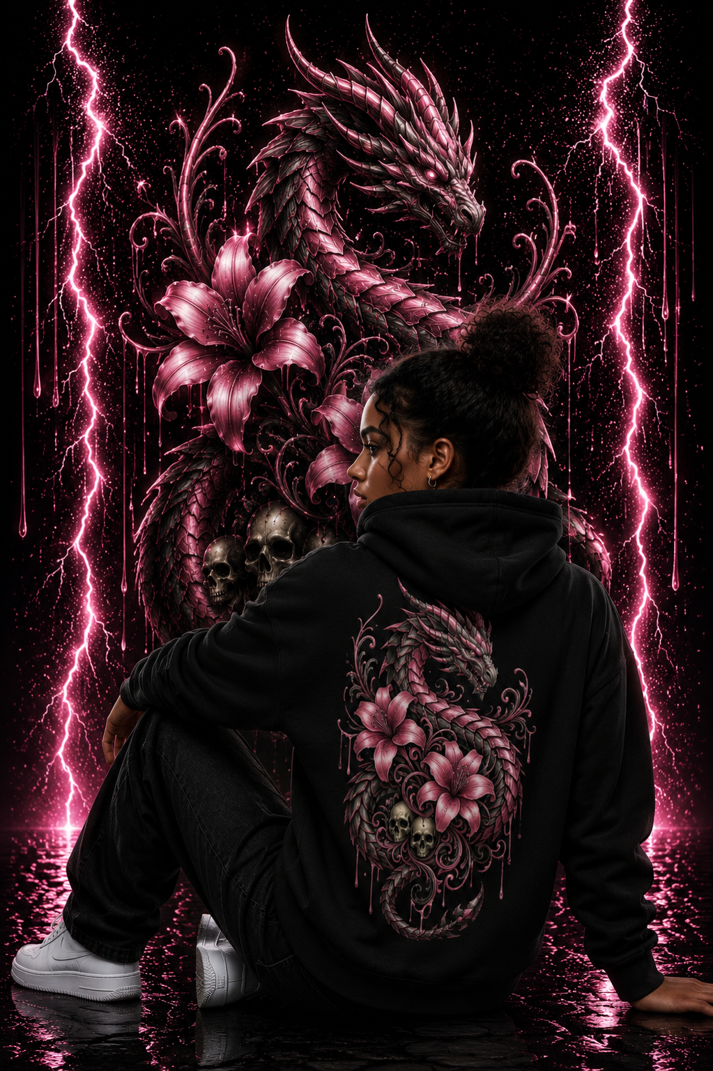Warlord Dragon - Blossom Form | Hoodie