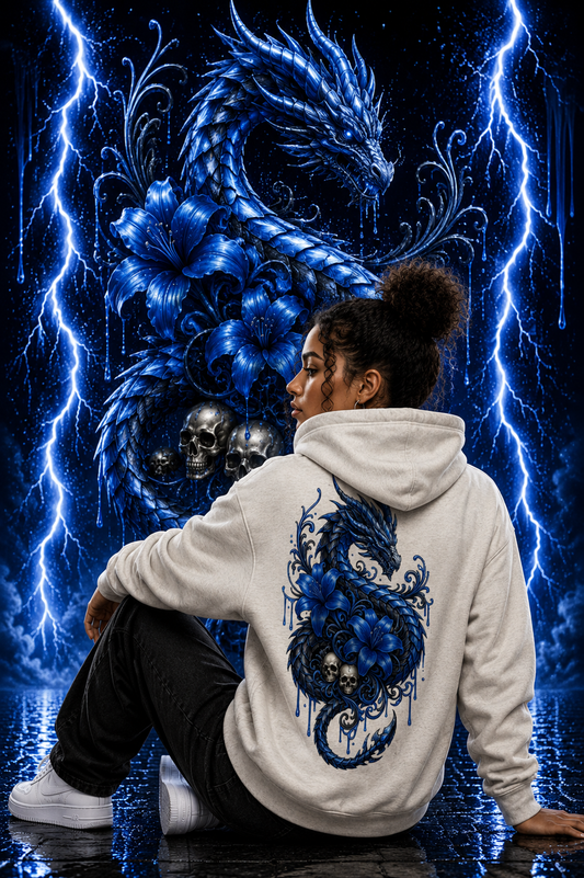 Warlord Dragon - Azure Form | Hoodie