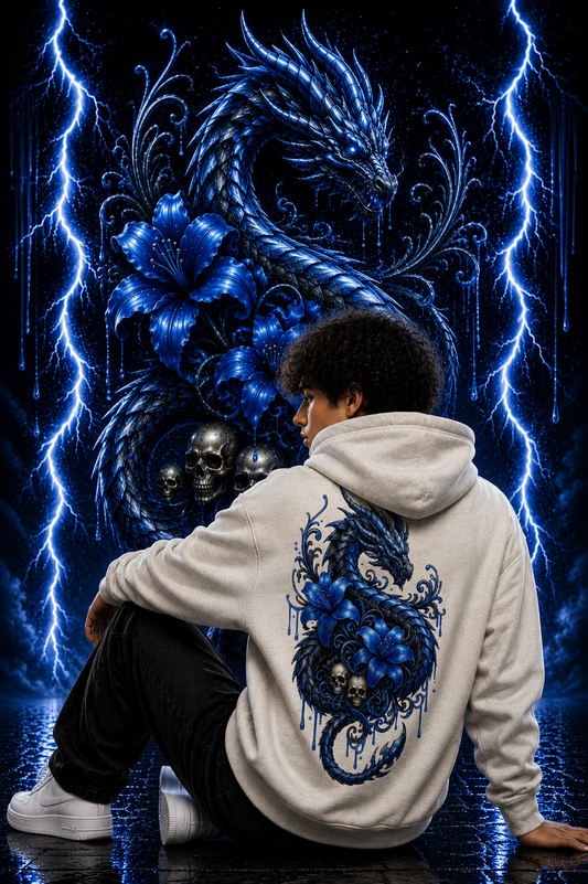Warlord Dragon - Azure Form | Hoodie