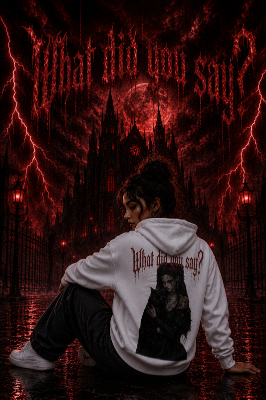 What did you say? | Hoodie