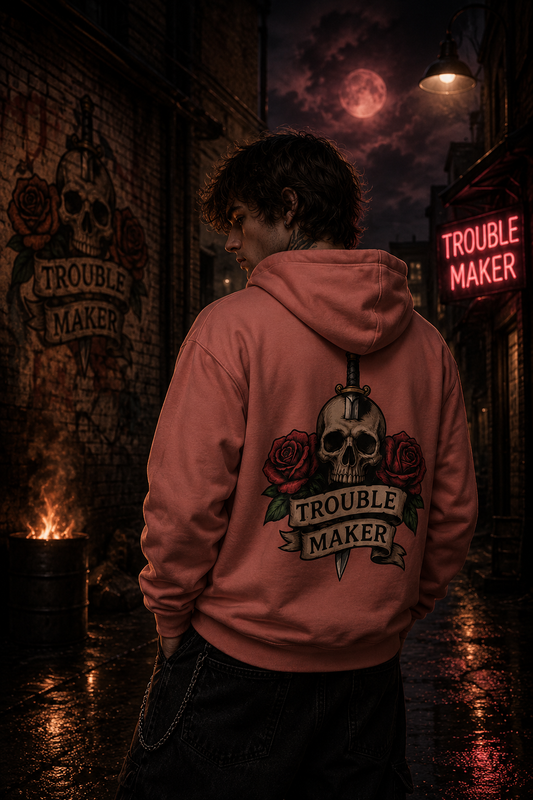 Trouble Maker Totenkopf | Hoodie