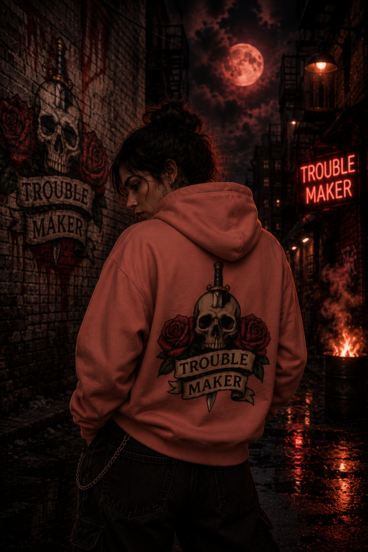 Trouble Maker Totenkopf | Hoodie