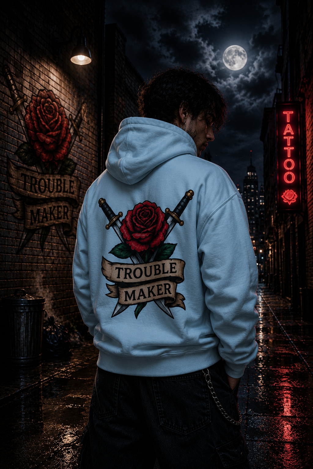 Trouble Maker Rose | Hoodie