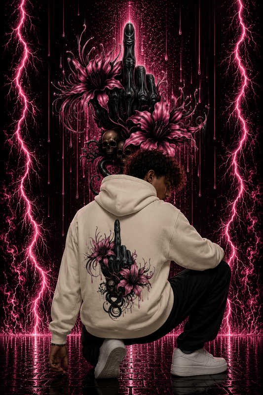 Mittelfinger Rosa | Hoodie