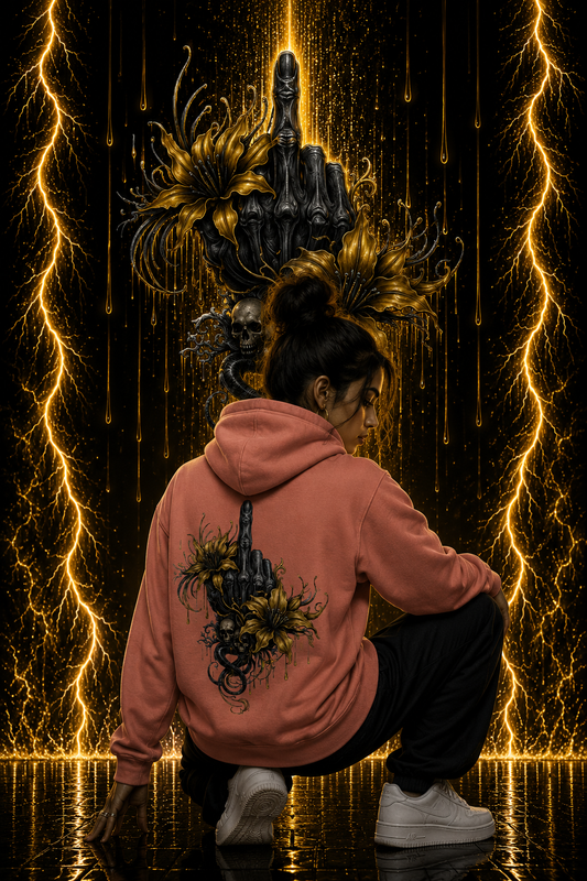 Mittelfinger Gelb | Hoodie