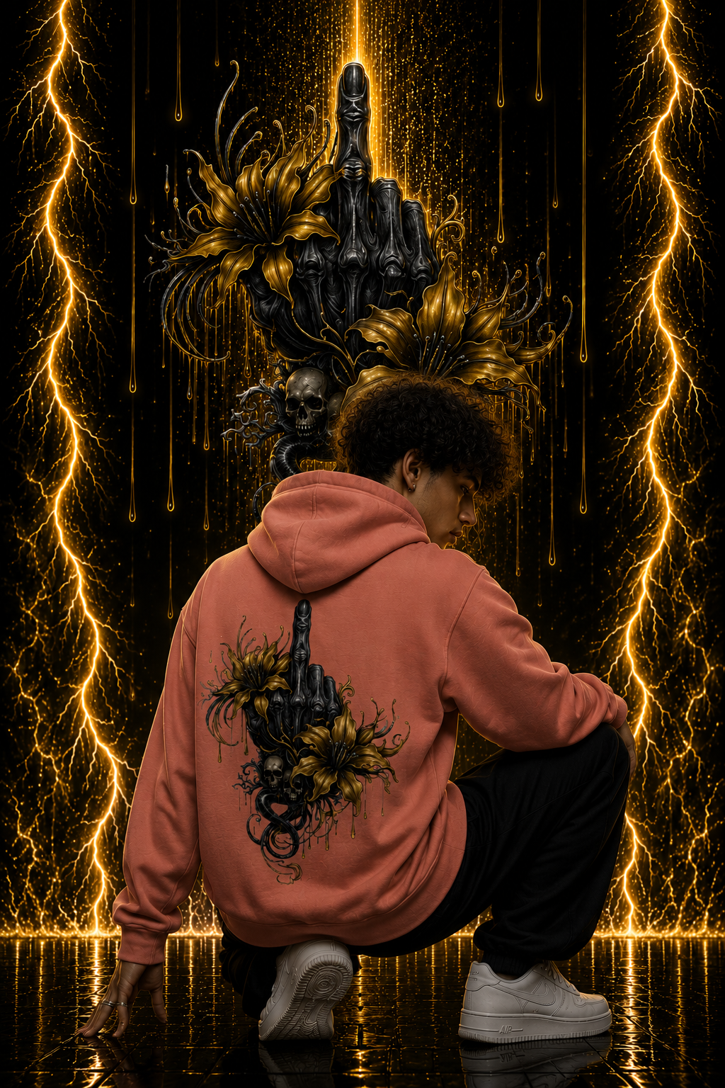 Mittelfinger Gelb | Hoodie