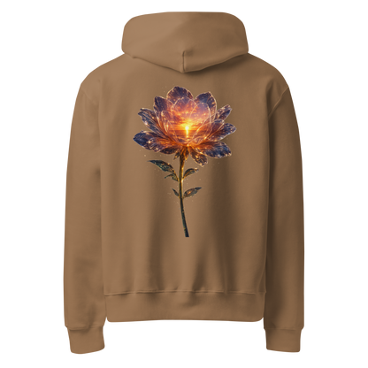 Sonnenuntergang Blume | Oversized Hoodie