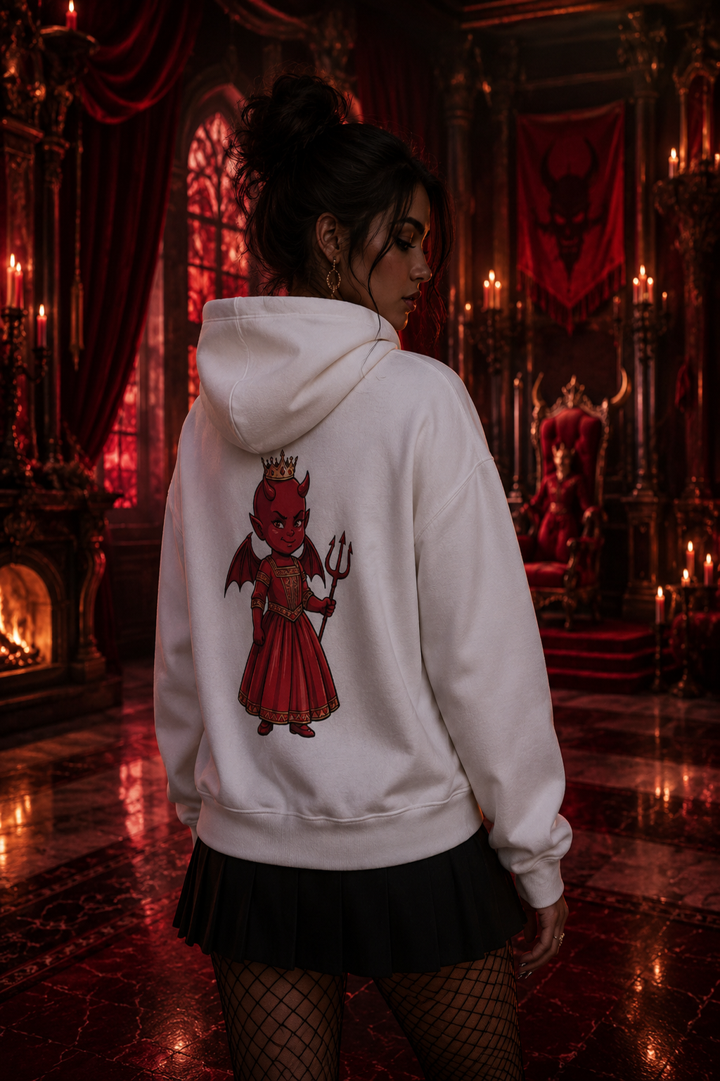 Teufelskönigin | Oversized Hoodie