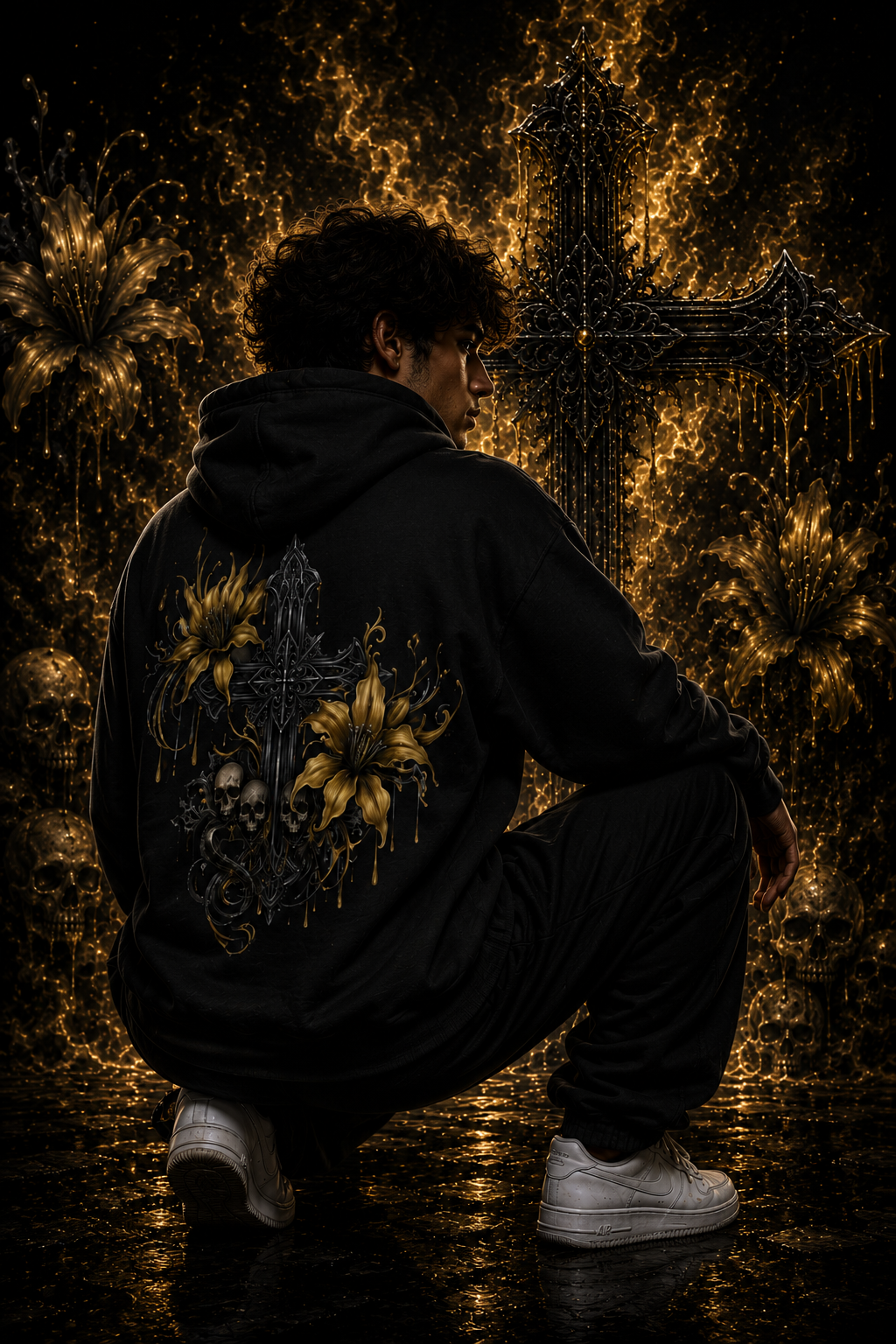 Sanctum Cross - Golden Form | Hoodie