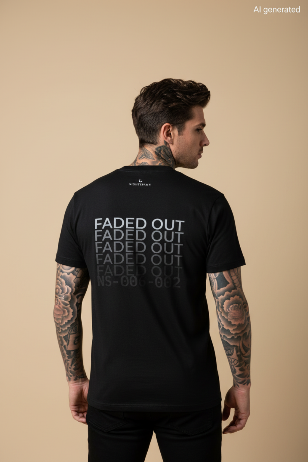 FADED OUT | Heavyshirt | NS-006-002