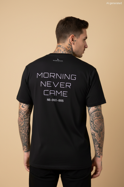MORNING NEVER CAME | Heavyshirt | NS-003-005