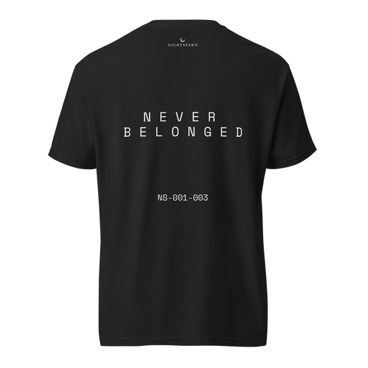 NEVER BELONGED | Heavyshirt | NS-001-003