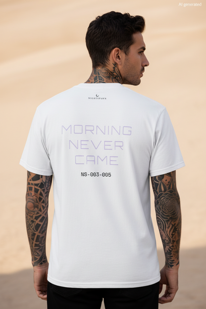 MORNING NEVER CAME | Heavyshirt | NS-003-005