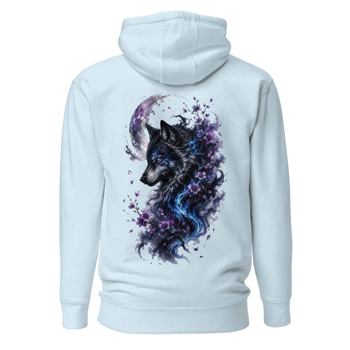 Moonbound Spirit | Purple Blue | Hoodie