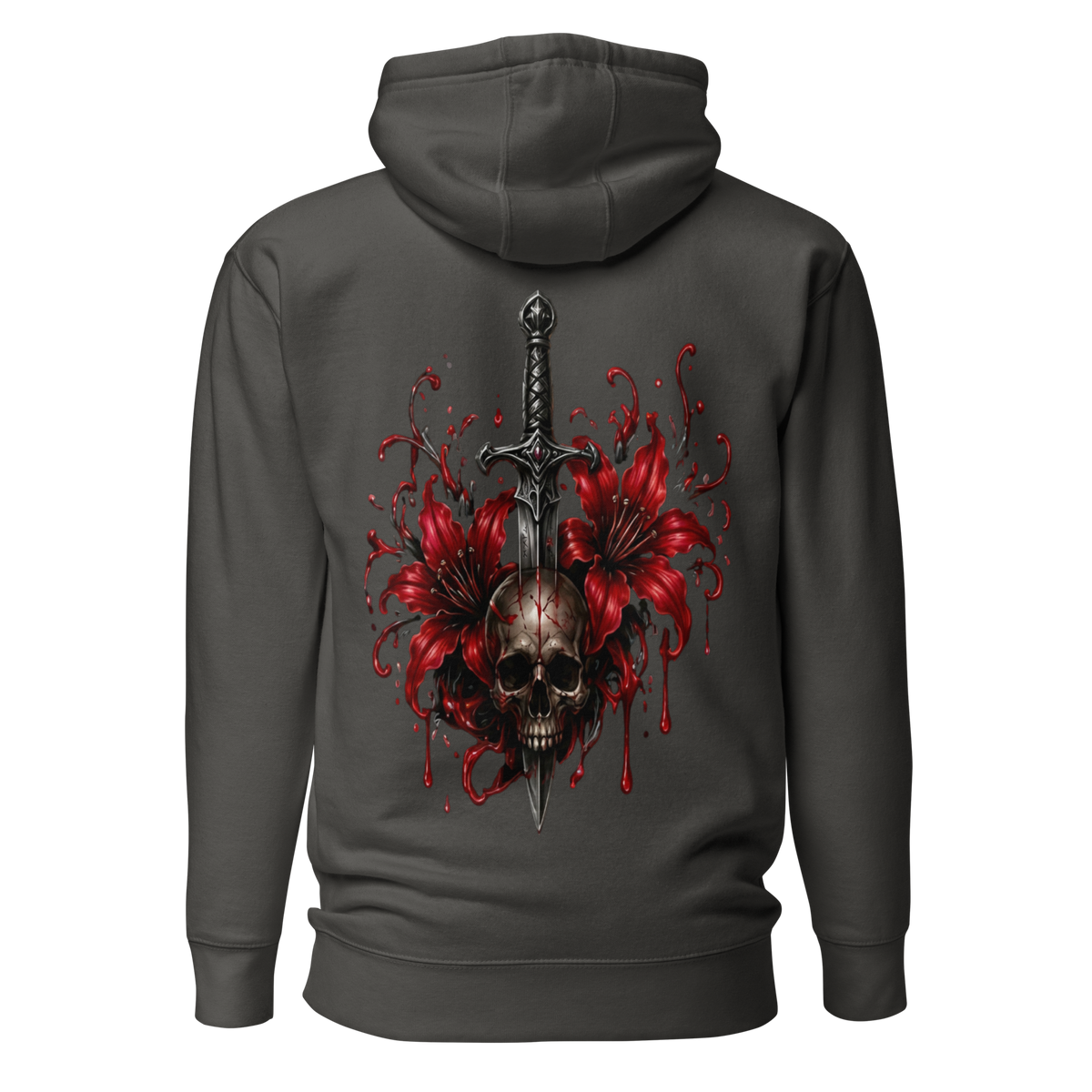Totenkopf mit Schwert | Hoodie
