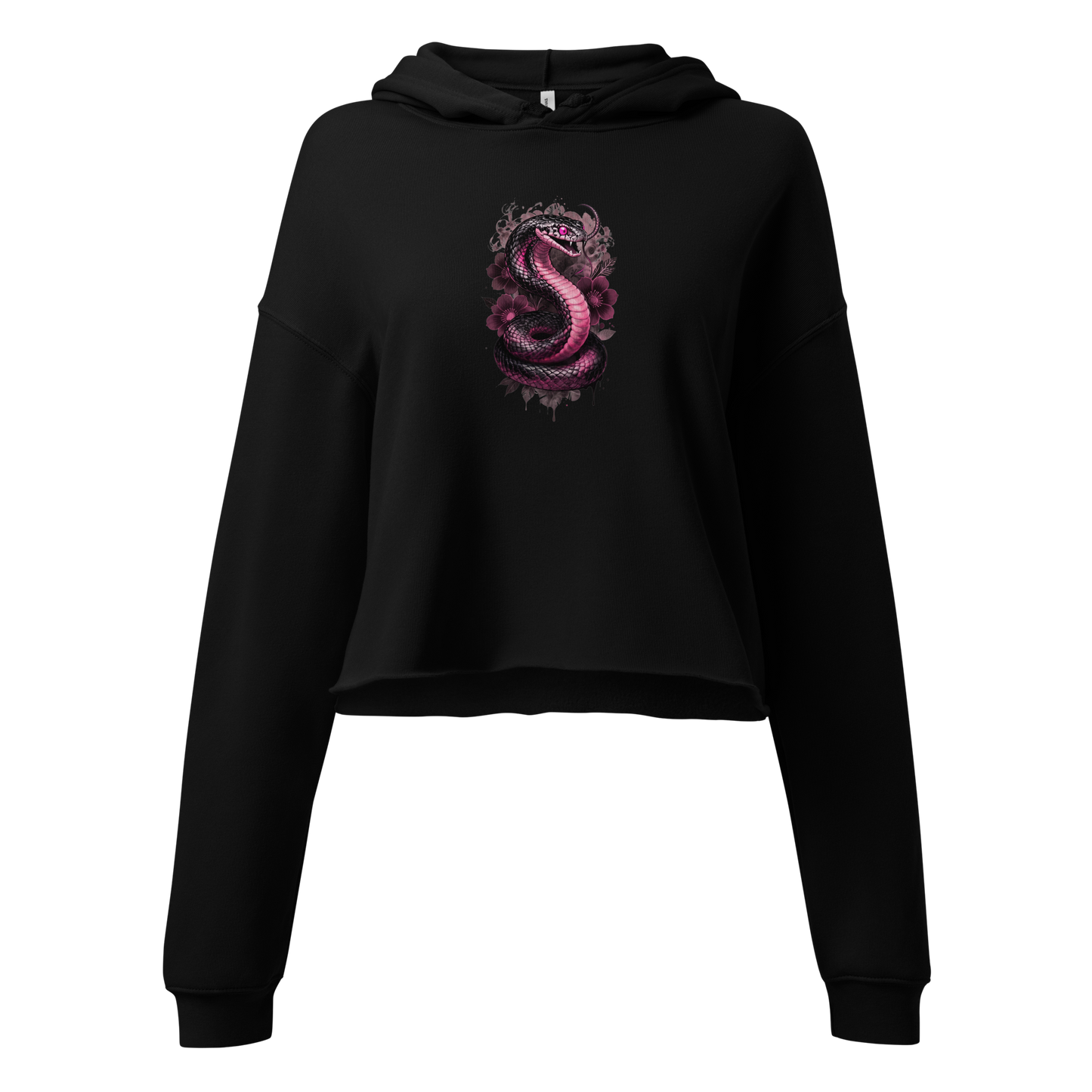 Blossom Serpent | Crop-Hoodie